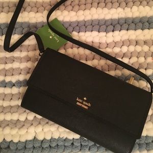 Black Kate Spade crossbody - brand new with tags